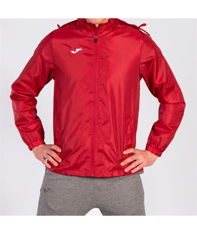 Chubasquero Joma Iris Hombre Rojo