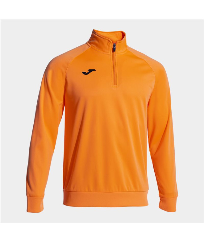 Sudadera Joma Faraon Hombre Naranja Fluor Media Cremallera