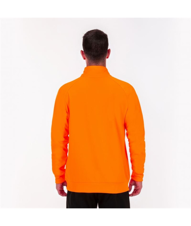 Sudadera Joma Faraon Hombre Naranja Fluor Media...