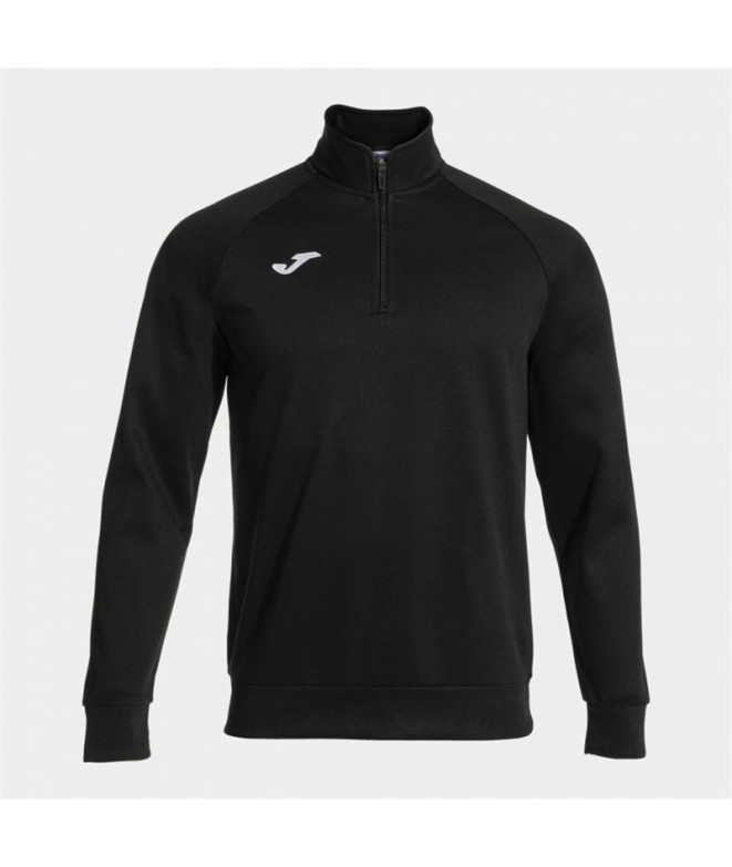 Sudadera Joma Faraon Hombre Negro Media Cremallera