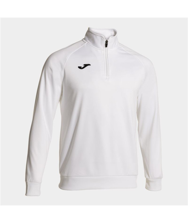 Sudadera Joma Faraon Hombre Blanco Media Cremallera