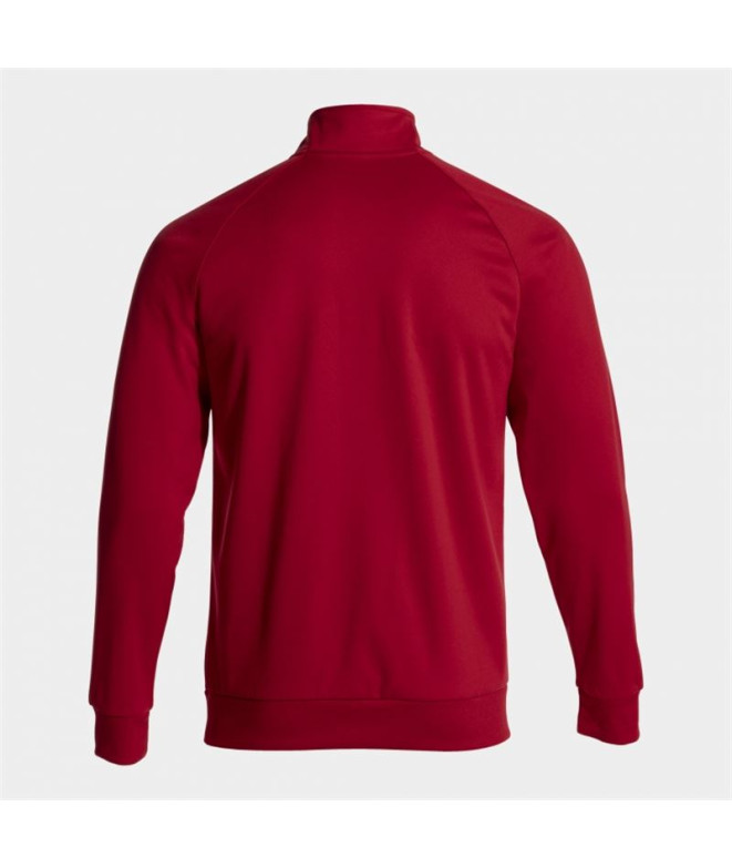 Sudadera Joma Faraon Hombre Rojo Media Cremallera