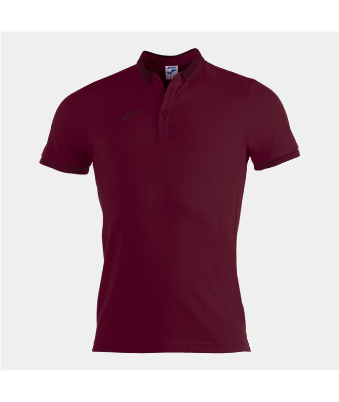 Polo Joma Homme Bali II Bordeaux