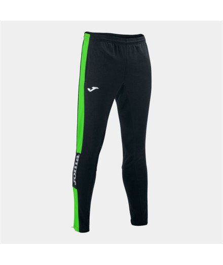 Pantalon Largo Joma Championship IV Hombre Negro-Verde F.