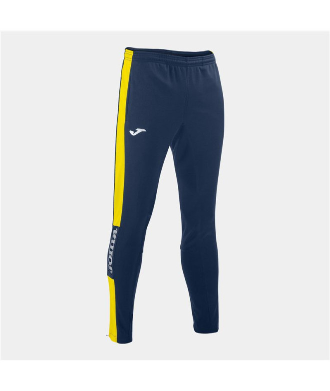 Joma Homme Pantalon long Championnat IV Marine-Jaune