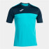 Camiseta Joma Homem Manga curta Winner Turquoise