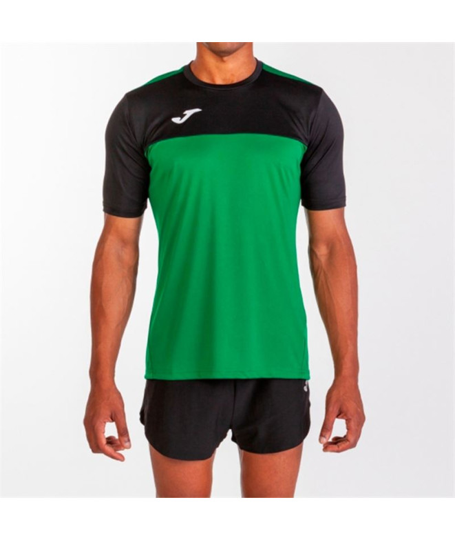 T-shirt Joma Homme Manches courtes Winner Green...