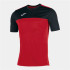 Camiseta Joma Homem Manga curta Winner Vermelho - Preto