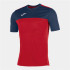 Camiseta Joma Homem Manga curta Winner Vermelho - Marinho