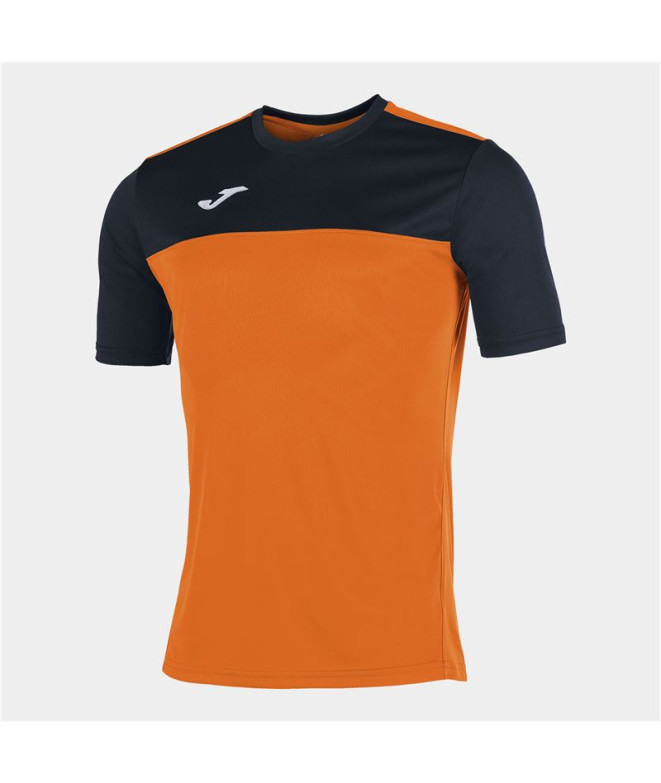 Camiseta Joma Homem Manga curta Winner Laranja - Preto