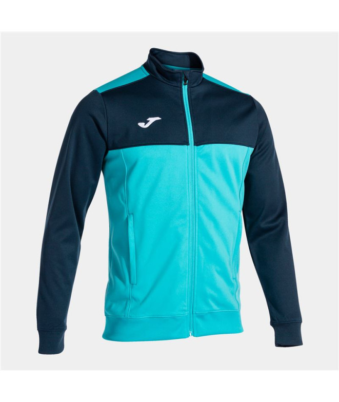 Chaqueta Joma Winner Hombre Turquesa Flúor Marino