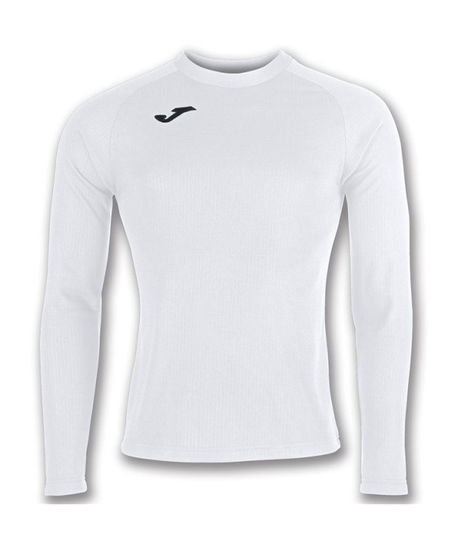 Camiseta Joma Brama Fleece Hombre Blanco