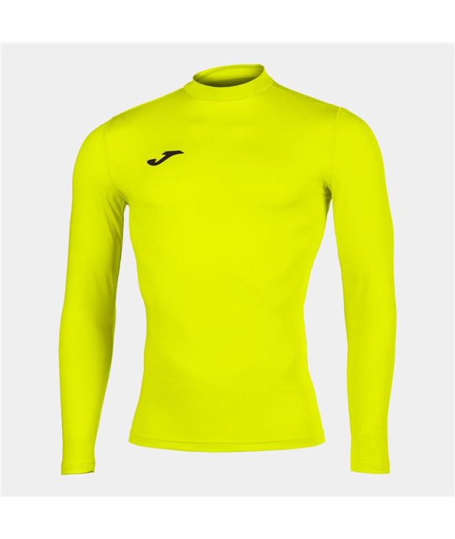 Camiseta Joma Brama Academy Amarillo Fluor