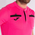 Camiseta Futebol Joma Homem De manga curta para árbitro Fluor Rosa