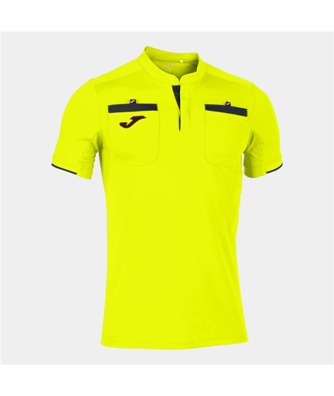 Camiseta Futebol Joma Homem De manga curta Referee Fluor Amarelo