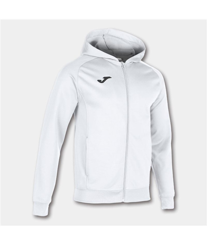 Chaqueta con Capucha Joma Menfis Hombre Menfis Blanco