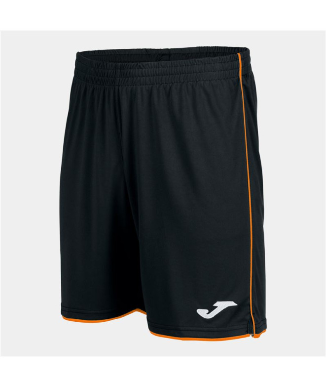 Joma Homem Short Liga Preto Laranja