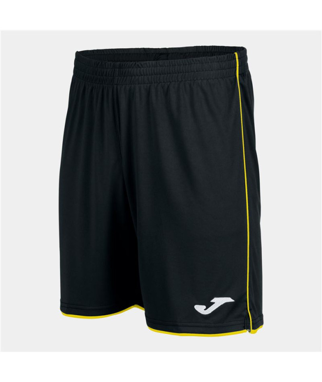 Joma Homem Calções Liga Preto-Amarelo