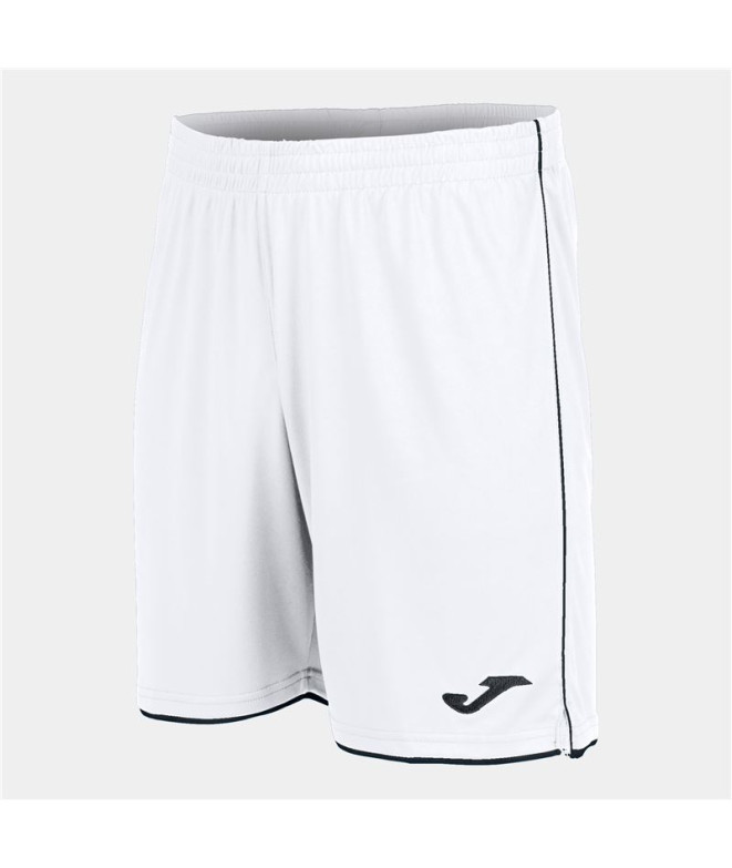 Short Joma Liga Hombre Blanco Negro