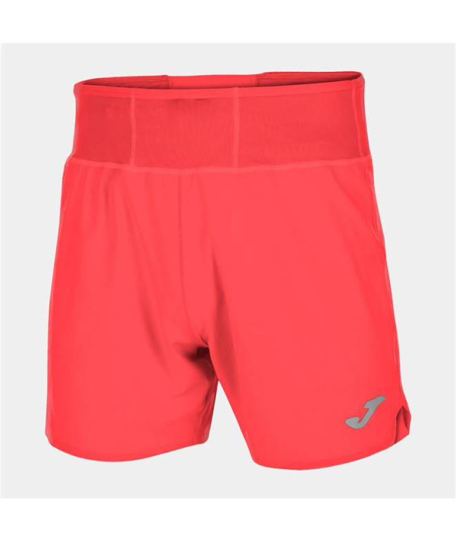 Calça Trail Joma Homem Calções da R-Combi Fluor Coral