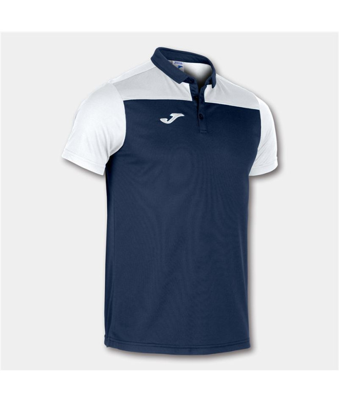 Polo Homme Manches courtes Hobby II Navy-White