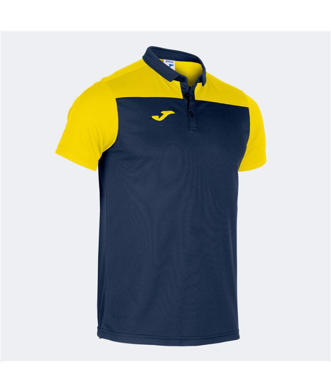 Polo Homme Hobby II Short Sleeve Navy-Yellow