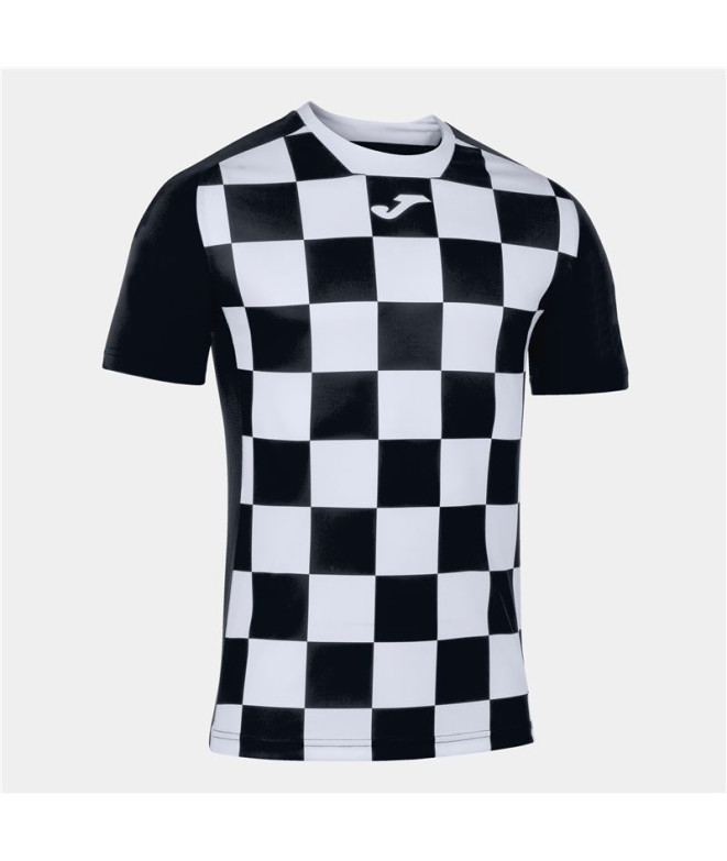 Camiseta Joma Homem Bandeira II Preto-Branco