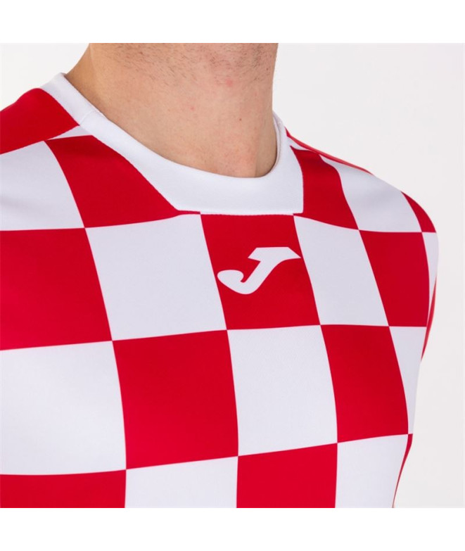 T-shirt Joma Flag II HommesRouge-Blanc