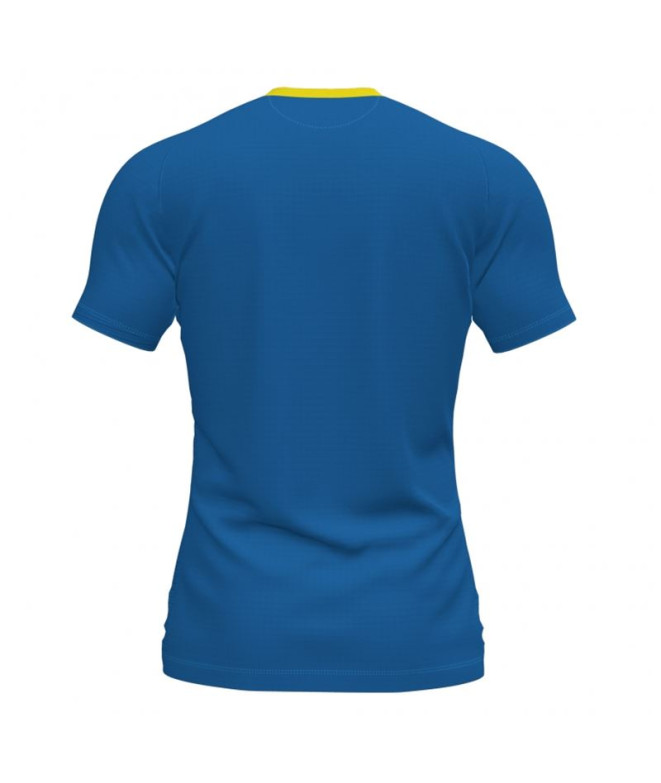 T-shirt Joma Homme Drapeau II Royal-Jaune