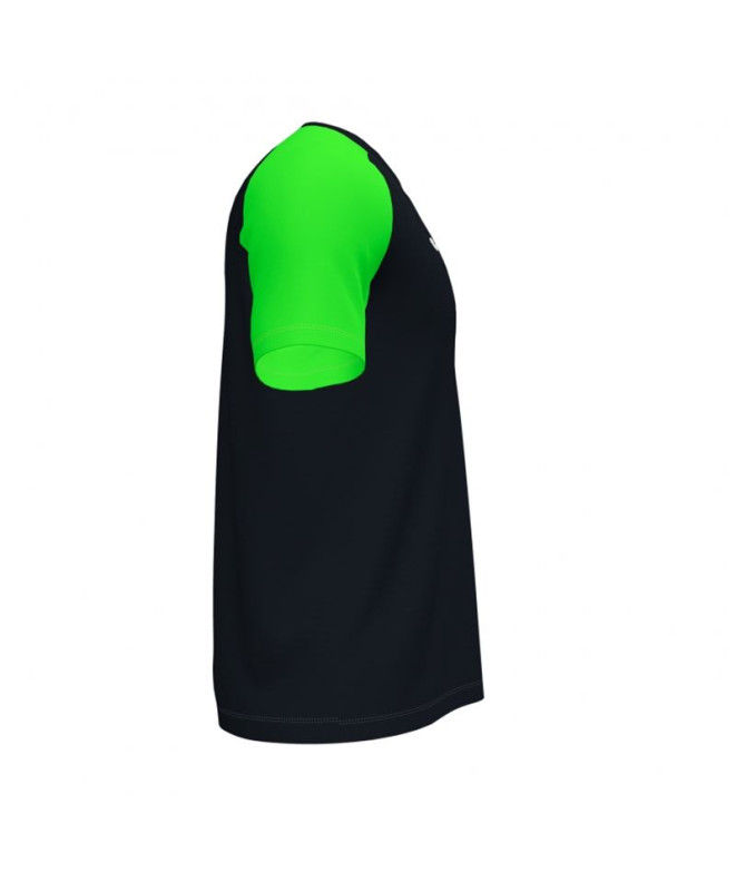 Camiseta Homem Manga curta Academy IV Preto Fluor Verde