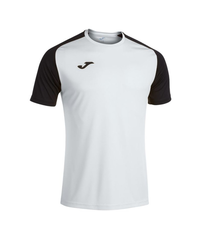 Camiseta Manga Corta Hombre Academy IV Blanco Negro