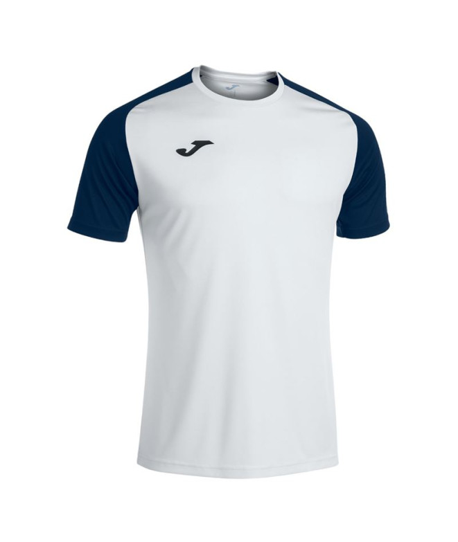 Camiseta Homem Manga curta Acedemy IV Navy White