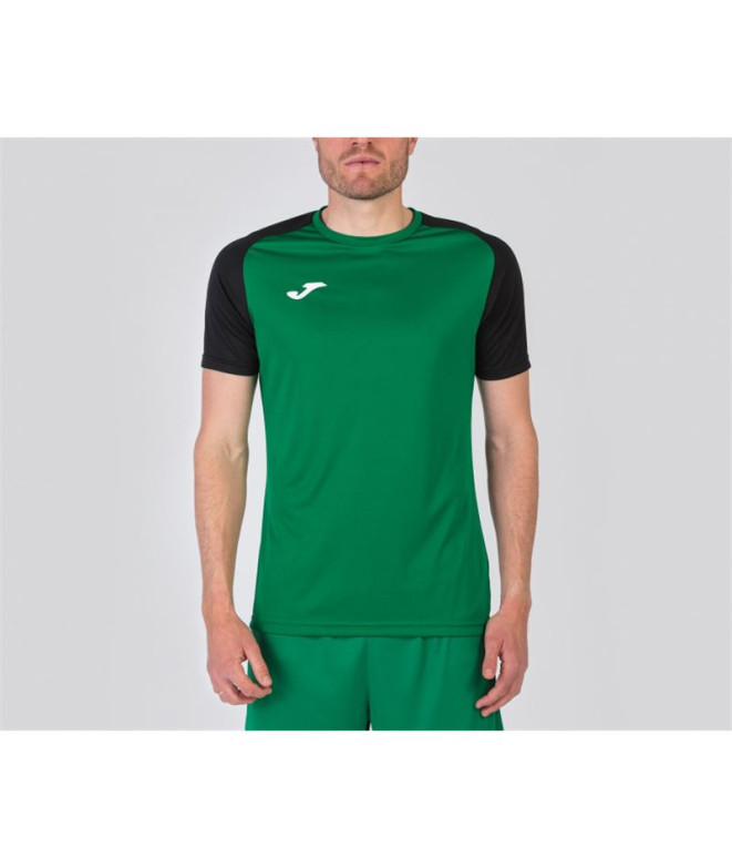 Camiseta Manga Corta Hombre Academy IV Verde Negro