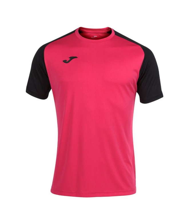 Camiseta Manga Corta Hombre Academy IV Fucsia Negr