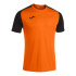 Camiseta Manga Corta Hombre Academy IV Naranja Negro