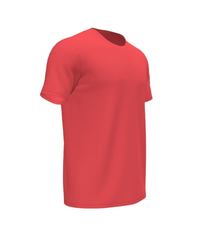 Camiseta Manga Corta Hombre Joma Gym Hombre Coral