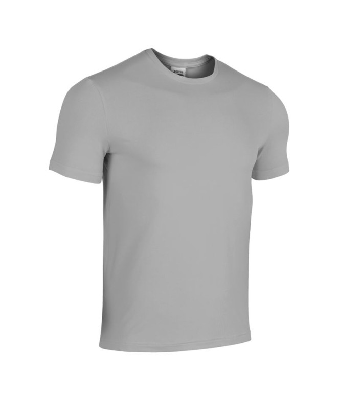 Camiseta Manga Corta Hombre Joma Indoor Gym Gris Claro