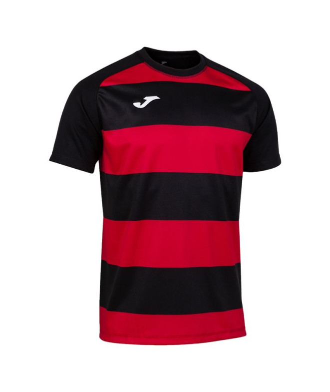 Camiseta Homem Manga curta Prorugby II Preto Vermelho