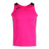 Camiseta Running Homem From Record II Fluorine Pink Preto