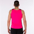 Camiseta Running Homem From Record II Fluorine Pink Preto
