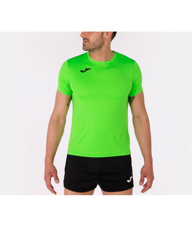 Camiseta De Running Manga Corta Hombre Record...