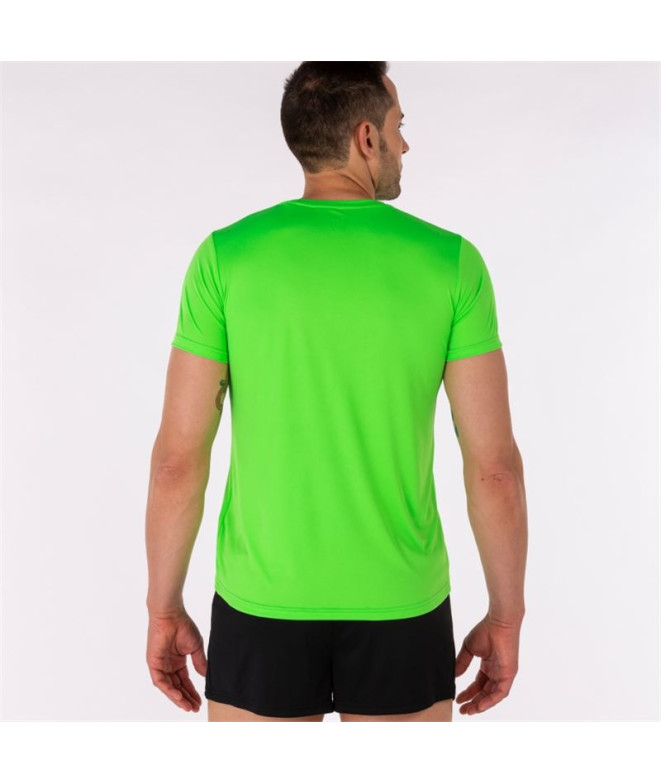 Camiseta De Running Manga Corta Hombre Record...