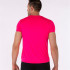 Camiseta Running Homem De manga curta Record II Fluor Pink