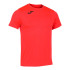 Camiseta De Running Manga Corta Hombre Record II Coral Flúor