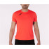 Camiseta De Running Manga Corta Hombre Record II Coral Flúor