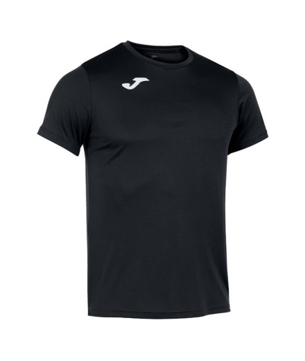 Camiseta De Running Manga Corta Hombre Record II Negro