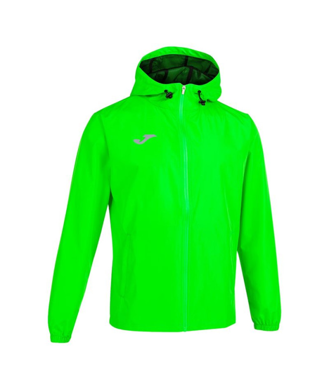 Chubasquero De Running Joma Elite VIII Hombre Verde Flúor