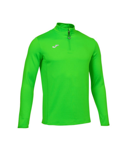Sudadera De Running Joma Night Hombre Verde Flúor Sudadera De Running Joma Night Hombre Verde Flúor