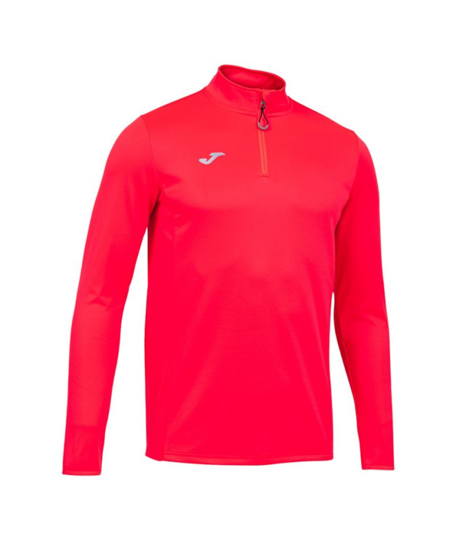 Moletom Running Joma Homem De Coral Fluorescente Noturno