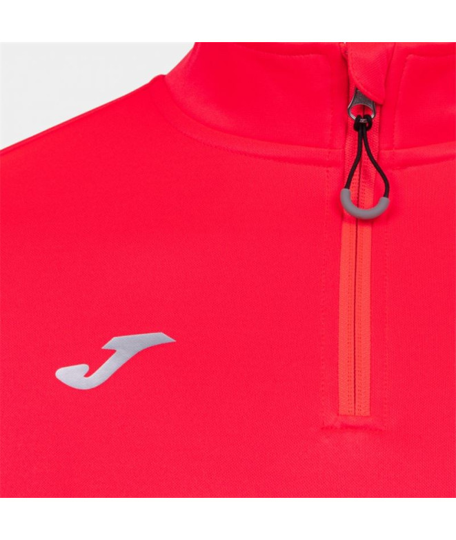 Sudadera De Running Joma Night Hombre Coral Flúor